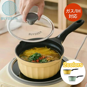 BUYDEEM Wt~Np 18cm KX IH Wt Ȃ 􂢂₷ łtɂ mIC PFOA PFOS t[@Ă KXW