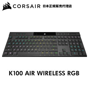 RZA CORSAIR K100 AIR WIRELESS RGB ^ JjJ Q[~OL[{[h obNCg RGB LED CHERRY MX Ultra {z L[{[h eX|[c p\R PC Q[  L CX  