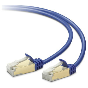 �G���R�� ELECOM LAN�P�[�u��/CAT7/�ܐ܃��h�~/�X����/5m/�u���[���^���b�N