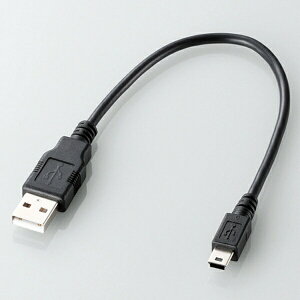 �G���R���@USB2.0�P�[�u���@�Q�[���p�@A-miniB�@0.25m�@�u���b�N