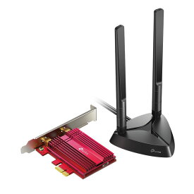 TP-Link ティーピーリンク 新世代 Wi-Fi 6(11AX) Bluetooth 5.0 無線LAN子機 PCIeアダプター2402+574Mbps Intel CPU AX3000 3年保証