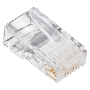 エレコム ELECOM LD-RJ45T100 RJ45コネクタ 100コセット