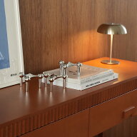 【365日配送】最大1000円OFFクーポン！ molecular キャンドルスタンド オブジェ キャンドルホルダー モジ…