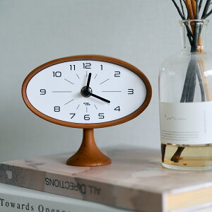 【365日配送】最大1000円OFFクーポン!天然木 テーブルクロック 置き時計 時計 クロックシンプル SNS映え おしゃれ かわいい 可愛い 寝室 リビング 机上 卓上 レトロ レトロ風 韓国イ