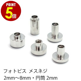 【P5倍！8/4 20時〜8/17 23時59分まで】アクリルフレーム 金具 メスネジ 2mm〜8mm 1本/50本 真鍮 鉄 アクリルスタンド アクリルボード フォトフレーム ピクチャーフレーム メニュー ウィルカムボード フォトビス 化粧ビス スタンド パネル 立て掛け