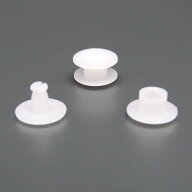 スナップロック 1.8mm 2mm S3mm S4mm 4mm 6.5mm 8mm 12mm W 白 黒 茶 10個 1000個 プラスチック 樹脂 カ…