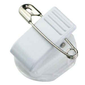 日本製 「回転クリッキー KP-2/KP-20 名札クリップ 樹脂タイプ 10個セット/100個セット」 名札 台座 クリップ 安全ピン 缶バッジ ブローチ アクリル アクキー ロゼット プレート プライスカード