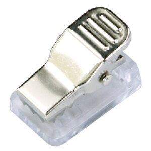 日本製 「クリッキー S-3/S-30 名札クリップ 金属タイプ 10個セット/100個セット」名札 台座 クリップ 安全ピン 缶バッジ ブローチ アクリル アクキー ロゼット プレート プライスカード