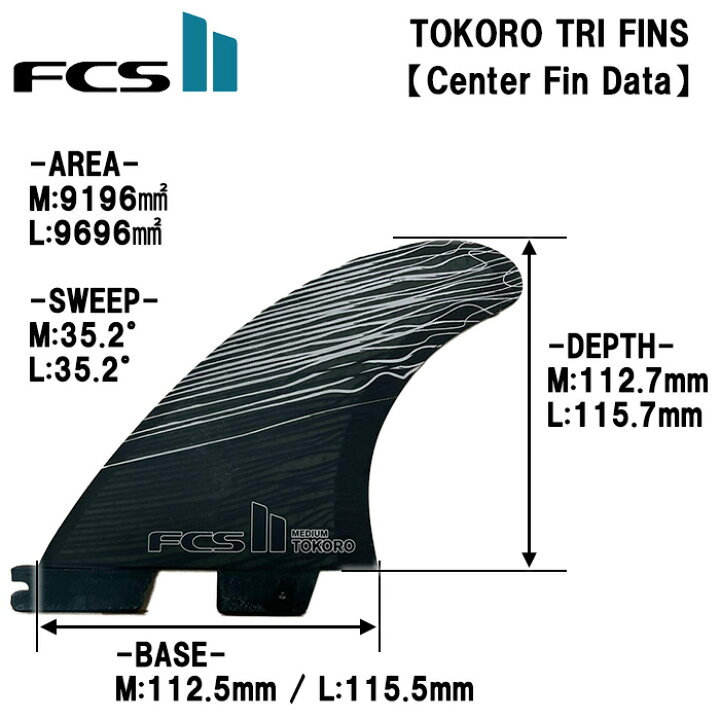 楽天市場】【12/1までポイント20倍】 サーフィン フィン FCS2 フィン 