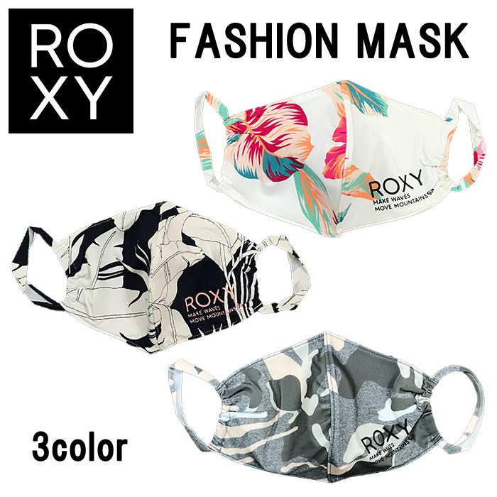 おしゃれ かわいい ロキシー マスク メール便 SALE ゆうパケット プレゼントを選ぼう！ 在庫あり 洗える roxy ROXY UVカット ファッションマスク ORG 限定製作 FASHION MASK 3 速乾 NVY GRY フリーサイズ roa205695t