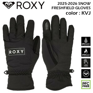 �y���������z �X�m�[�{�[�h �O���[�u 5�{�w ���L�V�[ �X�m�[�O���[�u ���f�B�[�X ROXY FRESHFIELD GLOVES �y2025-2026 SNOW�z ERJHN03261 �����p �^�b�`�p�l���Ή� �X�m�{ �X�m�[�{�[�h �X�L�[ �~�p �E�C��