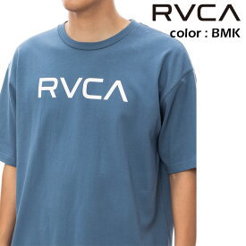 ルーカ RVCA tシャツ メンズ サーフブランド RVCA メンズ BIG RVCA TEE 半袖 tシャツ 【2024年春夏モデル】 be041226 定番ロゴ 人気モデル 5色 綿100% ゆったりサイズ サーフ系 サーフィン スケート ストリート ブランド ユニセックス おすすめ 人気モデル