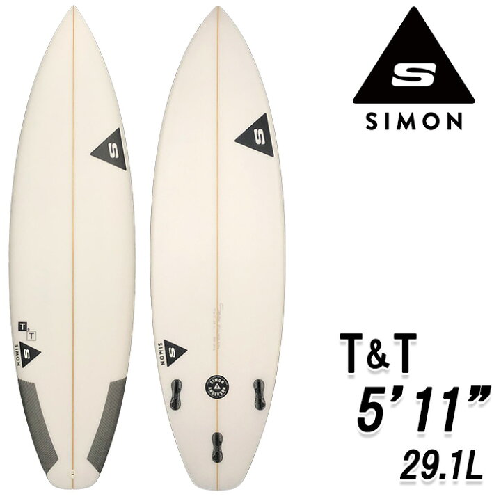 楽天市場】2021年シェイプ 在庫処分 サーフボード サイモン  