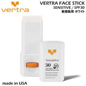 9/30܂P15{ Ă~ T[tB o[g tFCXXeBbN zCg qp VERTRA FACE STICK SENSITIVE WHITE SPF 30 Ă΍ UVJbg EH[^[v[t p }X|[c Xm[{