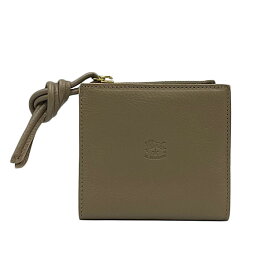 【IL BISONTE】イルビゾンテ ウォレット 54_1_54262305841 折り財布 牛革 グレー 二つ折り財布 コンパクト財布 メンズ財布 レディース財布 【送料無料】【未使用】【中古】