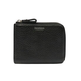 【Daniel&Bob】ダニエルアンドボブ WAGNER SEMPLICE ALCE GFT056.2 NERO ブラック レザー L字ファスナー 財布 ミニウォレット【送料無料】【中古】