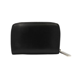 【COCOMEISTER】ココマイスター カヴァレオ ザワディ ネロ ブラック ボックスカーフ ラウンドファスナー コインケース コインパース 小銭入れ 財布【送料無料】【中古】