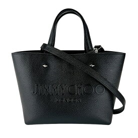 【JIMMY CHOO】ジミーチュウ FLWNZ6 ミニ マーリ- M レザー ブラック ハンドバック/ショルダーバッグ 【送料無料】【中古】