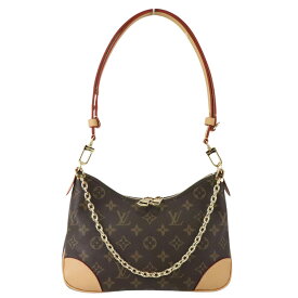 【LOUIS VUITTON】LV ルイヴィトン ブーローニュPM M45832 モノグラム ブラウン キャンバス/レザー ハンドバッグ/ショルダーバッグ 3WAY【送料無料】【未使用】【中古】