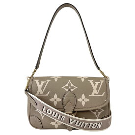 【LOUIS VUITTON】LV ルイ・ヴィトン M46583 ディアヌ モノグラム・アンプラント アンプラントレザー トゥルトレール/クレーム ハンドバッグ/ショルダーバッグ 【送料無料】【中古】