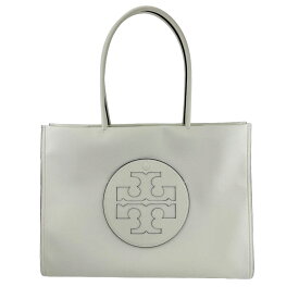 【TORY BURCH】トリーバーチ 145611 0323 ECO ELLA TOTE エコ エラ トート レザー ウォームホワイト トートバック/ショルダーバッグ 【送料無料】【中古】