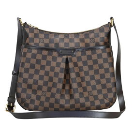 【LOUIS VUITTON】LV ルイ・ヴィトン N42251 ブルームズベリPM ダミエ・エベヌ ブラウン ショルダーバッグ 【送料無料】【中古】