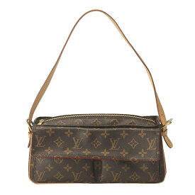 【LOUIS VUITTON】LV ルイ・ヴィトン M51164 ヴィバ・シテMM モノグラム ブラウン キャンバスレザー ハンドバック/ショルダーバック 【送料無料】【中古】