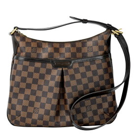 【LOUIS VUITTON】LV ルイ・ヴィトン N42251 ブルームズベリ PM ダミエ・エベヌ ブラウン PVCコーティングキャンバス/レザー ショルダーバッグ 【送料無料】【中古】