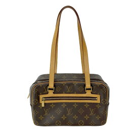 【LOUIS VUITTON】LV ルイ・ヴィトン M51182 シテMM モノグラム ブラウン モノグラム・キャンバス/レザー ショルダーバック 【送料無料】【中古】