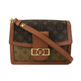 【LOUIS VUITTON】LV ルイ・ヴィトン M44391 ドーフィーヌMM モノグラムリバース モノグラム・キャンバス/モノグラム・リバースキャンバス ブラウン ショルダーバッグ 2WAY【送料無料】【中古】