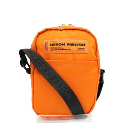 【HERON PRESTON】ヘロン プレストン HMNS21-134 ナイロン クロスボディ NYLON CROSSBODY オレンジ ナイロン/アクリル ショルダーバッグ クロスボディバッグ【送料無料】【未使用】【中古】