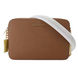 【MICHAEL KORS】マイケルコース JET SET ITEM LG EW CROSSBODY 35T8GTTC9L LUGGAGE(ブラウン系) レザー ショルダーバッグ【送料無料】【未使用】【中古】