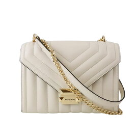 【MICHAEL KORS】マイケルコース WHITNEY MD FLAP CHN SHLDR WHITNEYキルテッド フラップチェーンショルダーミディアム 35R4GWHL6U1999 OPTIC WHITE ホワイト ポリウレタン ショルダーバッグ【送料無料】【中古】