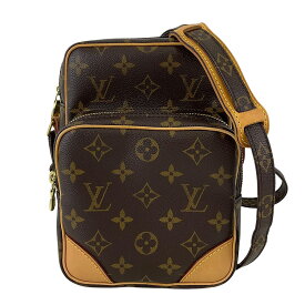 【LOUIS VUITTON】LV ルイ・ヴィトン M45236 アマゾン モノグラム キャンバス/レザー ブラウン ショルダーバッグ 【送料無料】【中古】