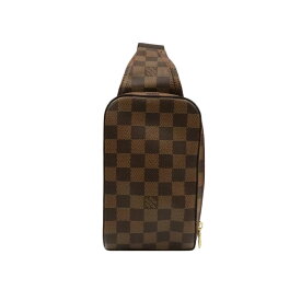 【LOUIS VUITTON】LV ルイ・ヴィトン N51994 ジェロニモス ダミエ キャンバス ブラウン ショルダーバッグ/ボディバッグ 【送料無料】【中古】