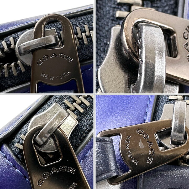 楽天市場】【COACH】コーチ C3748 ヘリテージ ベルトバッグ 青紫系 