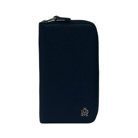 【dunhill】ダンヒル CADOGAN ラウンドファスナーキーケース カーフレザー　 ネイビー/ブルー 6連キーケース 【送料無料】【中古】