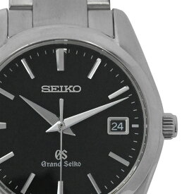【SEIKO】セイコー SBGX261(9F62-0AB0) GRAND SEIKO ブラックダイヤル ステンレススチール クォーツ メンズ腕時計 【送料無料】【中古】