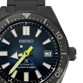 【SEIKO】セイコー SBDC085 (6R15-05C0) プロスペックス ダイバースキューバ ブラック ステンレススチール/チタン 自動巻き ダイバーズウォッチ メンズ腕時計 【送料無料】【未使用】【中古】