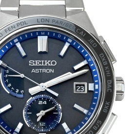 【SEIKO】セイコー SBXY051 (8B63-0BD0) アストロン ネクスター ブラック/ブルー チタン ソーラー電波 メンズ腕時計 【送料無料】【未使用】【中古】
