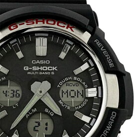 【CASIO】カシオ GAW-100-1AJF G-SHOCK ANALOG-DIGITAL GAW-100シリーズ 樹脂/ステンレススチール ブラック ソーラー電波 メンズ腕時計 【送料無料】【中古】