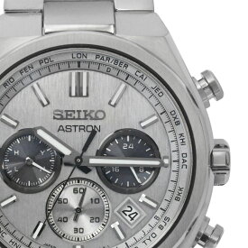 【SEIKO】セイコー アストロンネクスター ASTRON NEXTER SBXY095 シルバー文字盤 チタニウム ソーラー電波修正 8B92-0BE0 メンズ腕時計【送料無料】【中古】