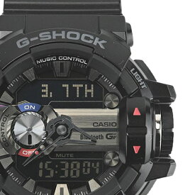 【CASIO】カシオ GBA-400-1AJF G-SHOCK G'MIX ブラック/レッド ラバー クォーツ モバイルリンク Bluetooth デジアナ メンズ腕時計 美品【送料無料】【中古】