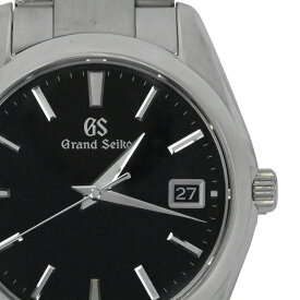 【Grand Seiko】GS グランドセイコー SBGV223 (9F82-0AF0) グランドセイコー ヘリテージ コレクション ブラックダイヤル ステンレススチール クォーツ メンズ腕時計 【送料無料】【中古】