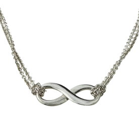 【ネックレス】 【TIFFANY&Co.】ティファニー インフィニティ ペンダント 2連 41cm 60014061 スターリングシルバー AG925 ペンダント ネックレス 【送料無料】【中古】