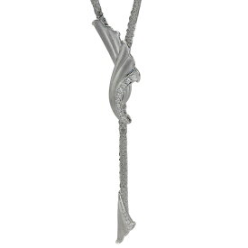 【ネックレス】 【Jeunet】ジュネ 750ホワイトゴールド プラチナ ダイヤモンド ネックレス K18WG Pt900 63cm 【送料無料】【中古】