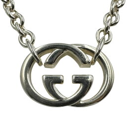 【GUCCI】グッチ インターロッキングGペンダント 190489 J8400 8106 Ag925 シルバー 44.5cm ペンダントネックレス【送料無料】【中古】