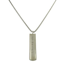 【TIFFANY＆CO.】ティファニー 1837 バーネックレス 925 シルバー 46cm ペンダントネックレス【送料無料】【中古】