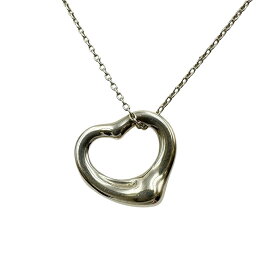 【TIFFANY＆CO.】ティファニー エルサ・ペレッティ オープンハートネックレス 925 シルバー 48cm ペンダントネックレス【送料無料】【中古】