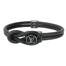 【ブレスレット】 【LOUIS VUITTON】LV ルイ・ヴィトン M6780E ブレスレット・ループ イット モノグラム・エクリプス/タイガ モノグラム・エクリプスキャンバス/レザー 【送料無料】【中古】